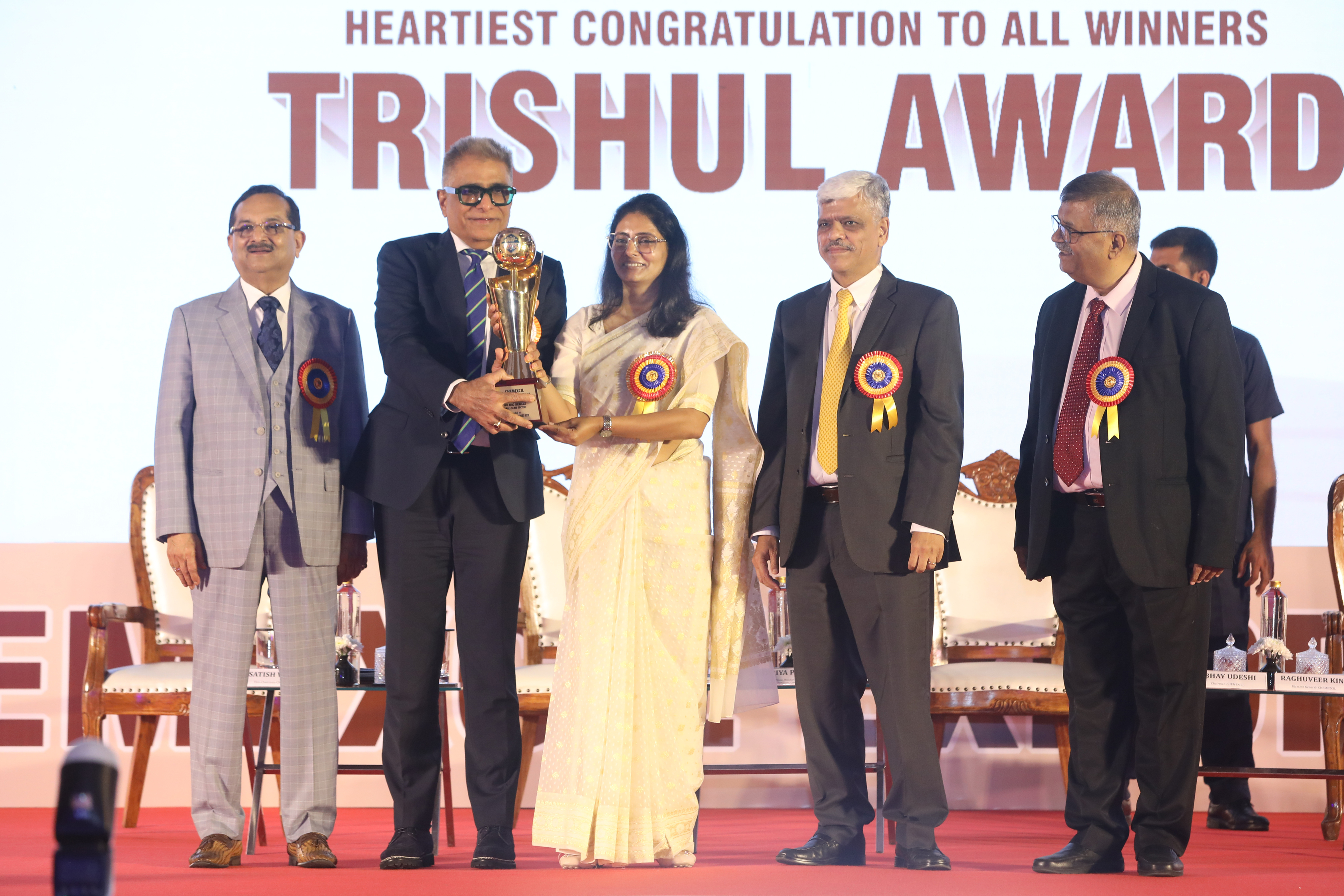 CHEMEXCIL's Trishul Award for Outstanding Export Performances
