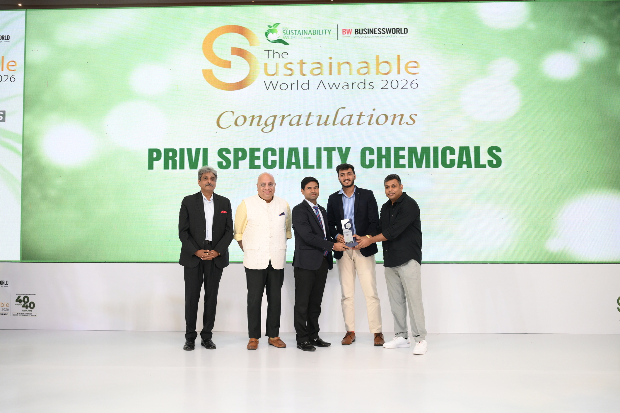 Winner at the Sustainable World Awards 2026, in the category of Climate Action & Carbon Neutrality Leadership.